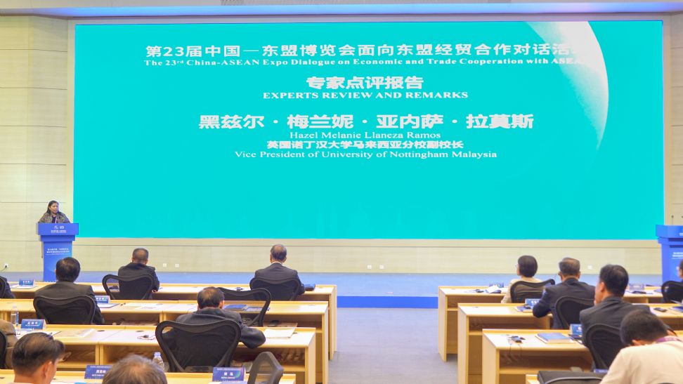 民企抢滩闯东盟 第23届中国-东盟博览会签约活动举办